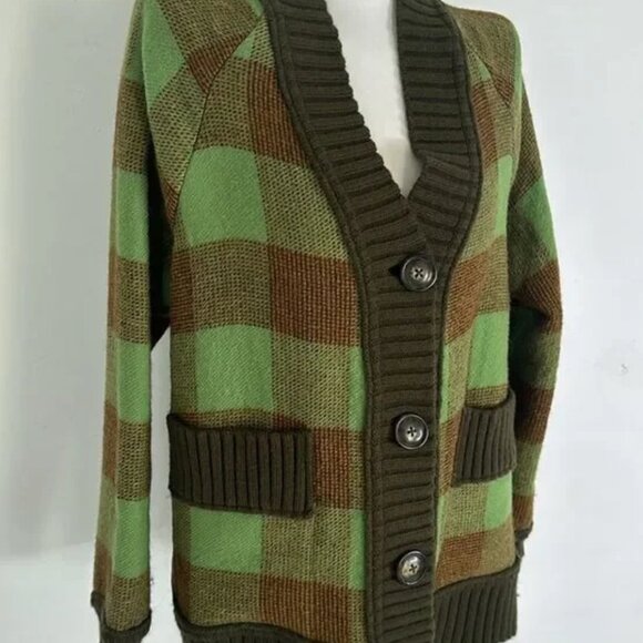 Sea New York Clement Check Cardigan/Jacket - Picture 2 of 3